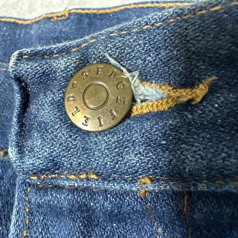 Vintage 80s Sedgefield Regular Fit Men's Jeans 36X30(35x30) MADE USA 100% Cotton